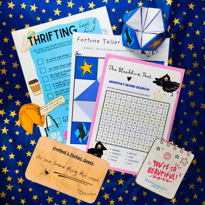 Monthly Mail subscription - The Blackbird post