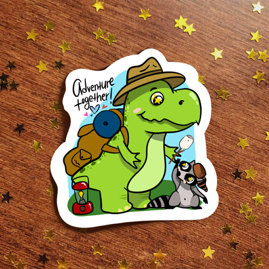 Adventure Together sticker