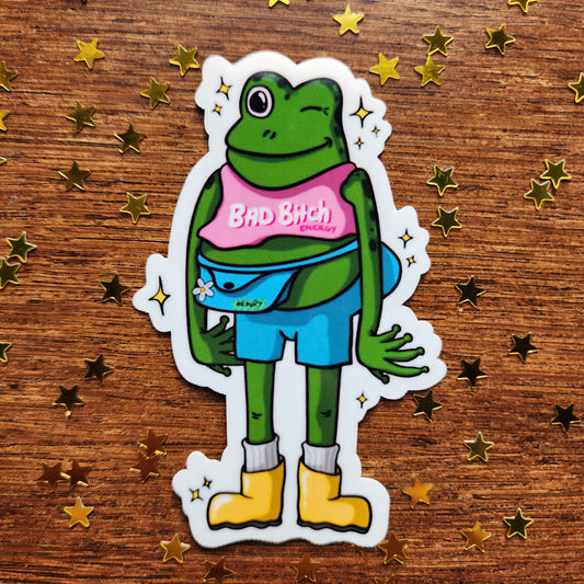 Bad B Henry sticker